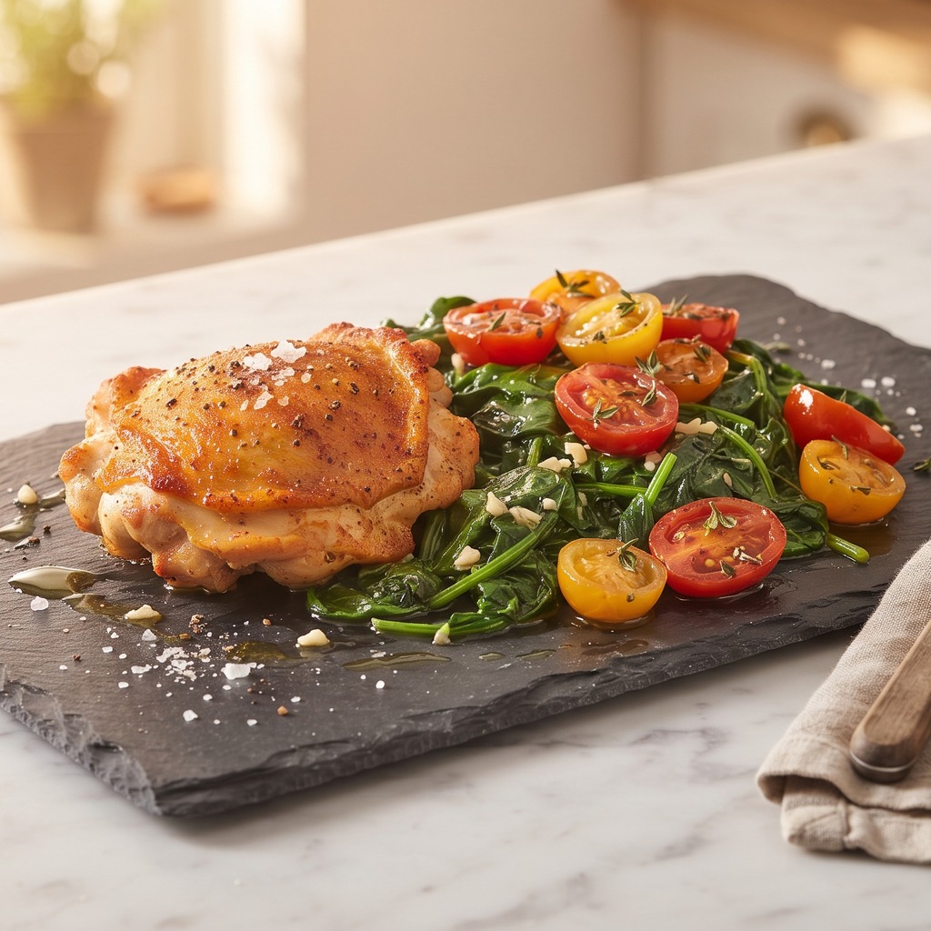 Saumon et courgettes grillés au paprika