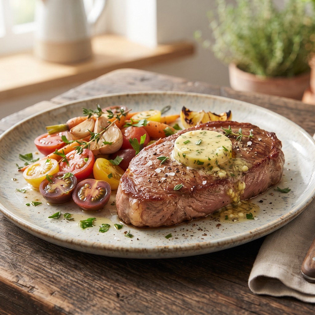 Filet de bœuf saisi au beurre